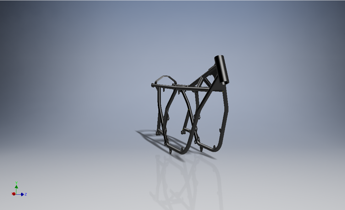 Honda CB75本田车架